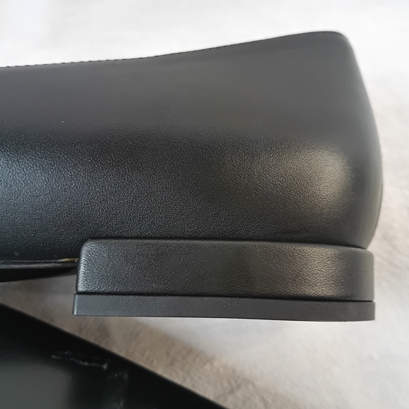 LOULOU STUDIO Carole Black Leather Loafers Pointed Toe Minimalist Flat 40 Italy - Picture 15 of 16